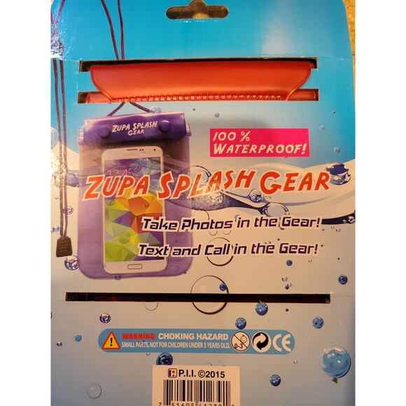 ZUPA Waterproof Cellphone  Pouch Red NWT - Picture 6 of 6